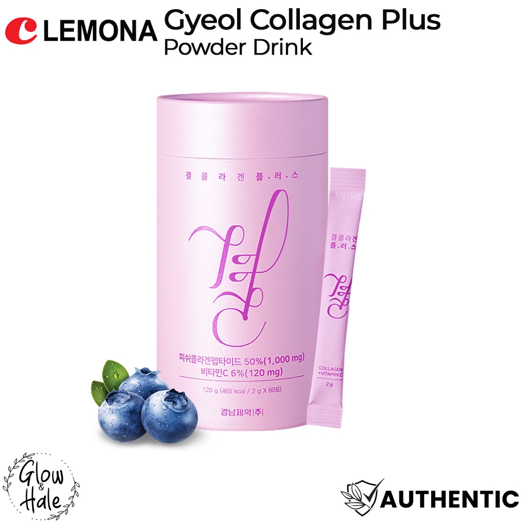 LEMONA Gyeol Collagen PLUS 1000mg Vitamin C Powder Drink (10 sticks/ 1