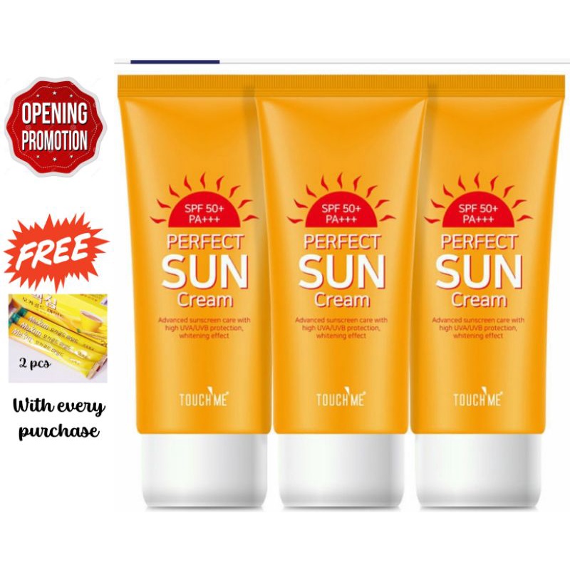 Touch Me Perfect Sun Cream, spf50 pa+++ Shopee Philippines