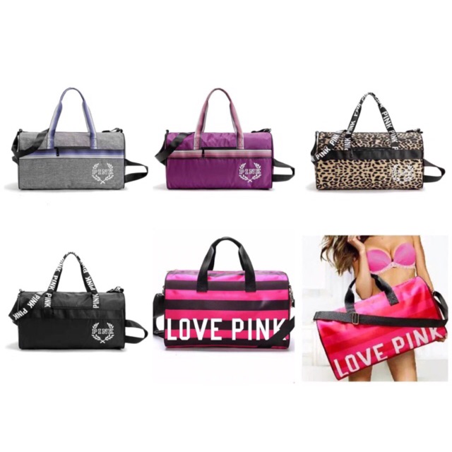 victoria's secret duffle bag