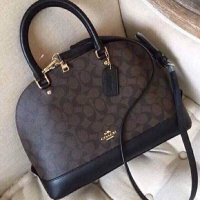 coach mini sling