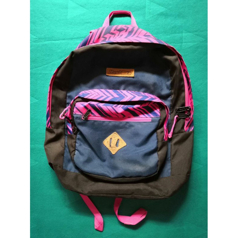hawk bag blue pink