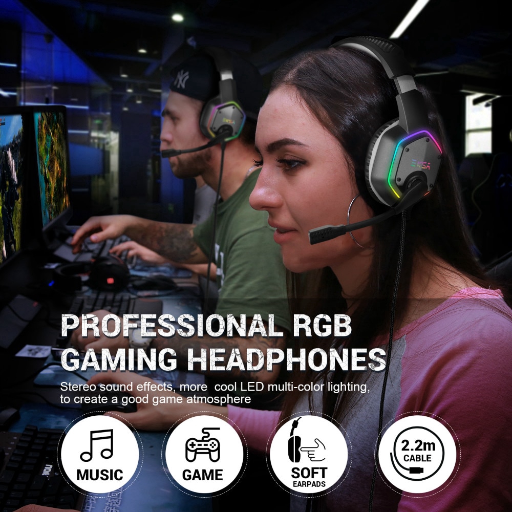eksa pc rgb gaming headset
