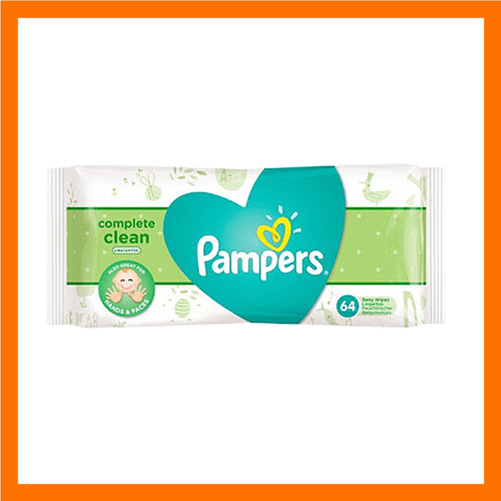 pampers wipes complete clean unscented