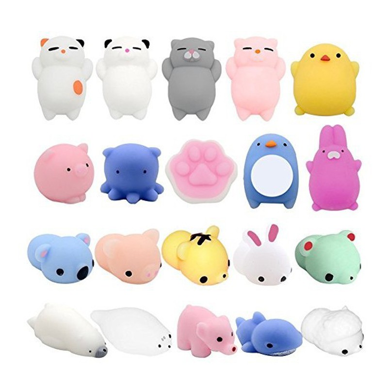 In Stock】Cute Mini Squeeze Toy Mochi 
