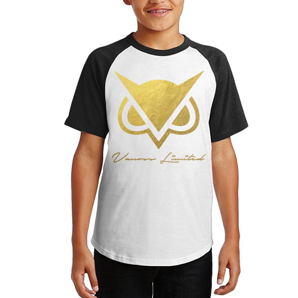 Kid S Vanoss Gaming Gold Owl Logo Teenager Boys Girls Shoulder T - kid s vanoss gaming gold owl logo teenager boys girls shoulder t shirt short sleeve shopee philippines