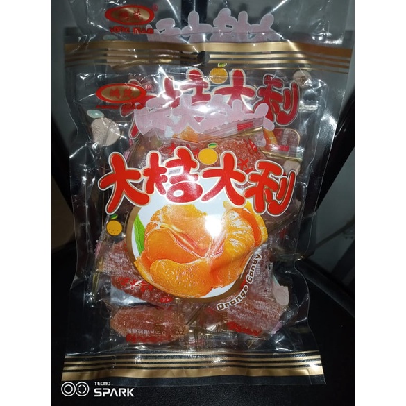 Mandarin Gummy Orange Candy (1pk) Shopee Philippines