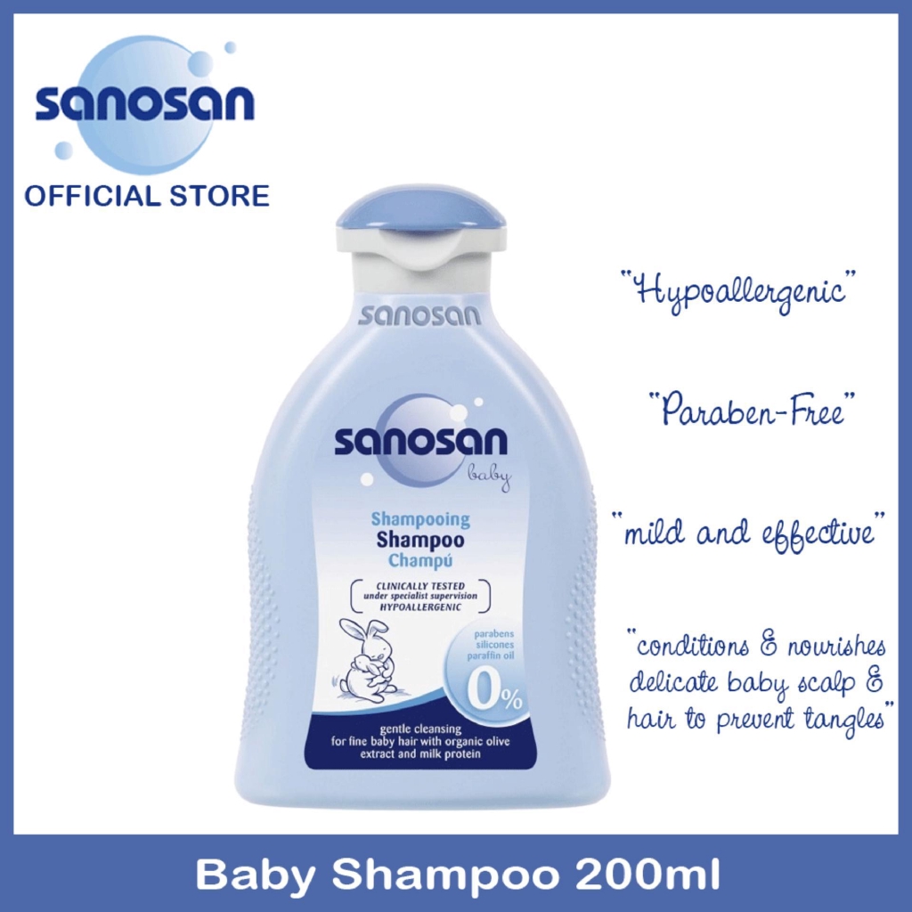 sanosan baby shampoo