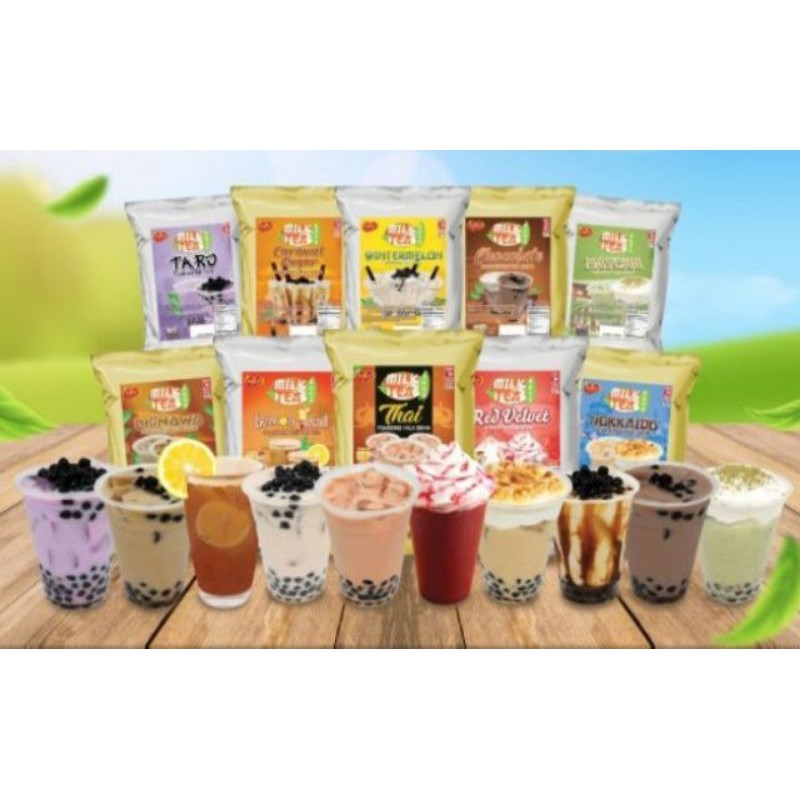 Milk Tea Powder by Injoy 500g Good for 14 to 16 servings! Shopee