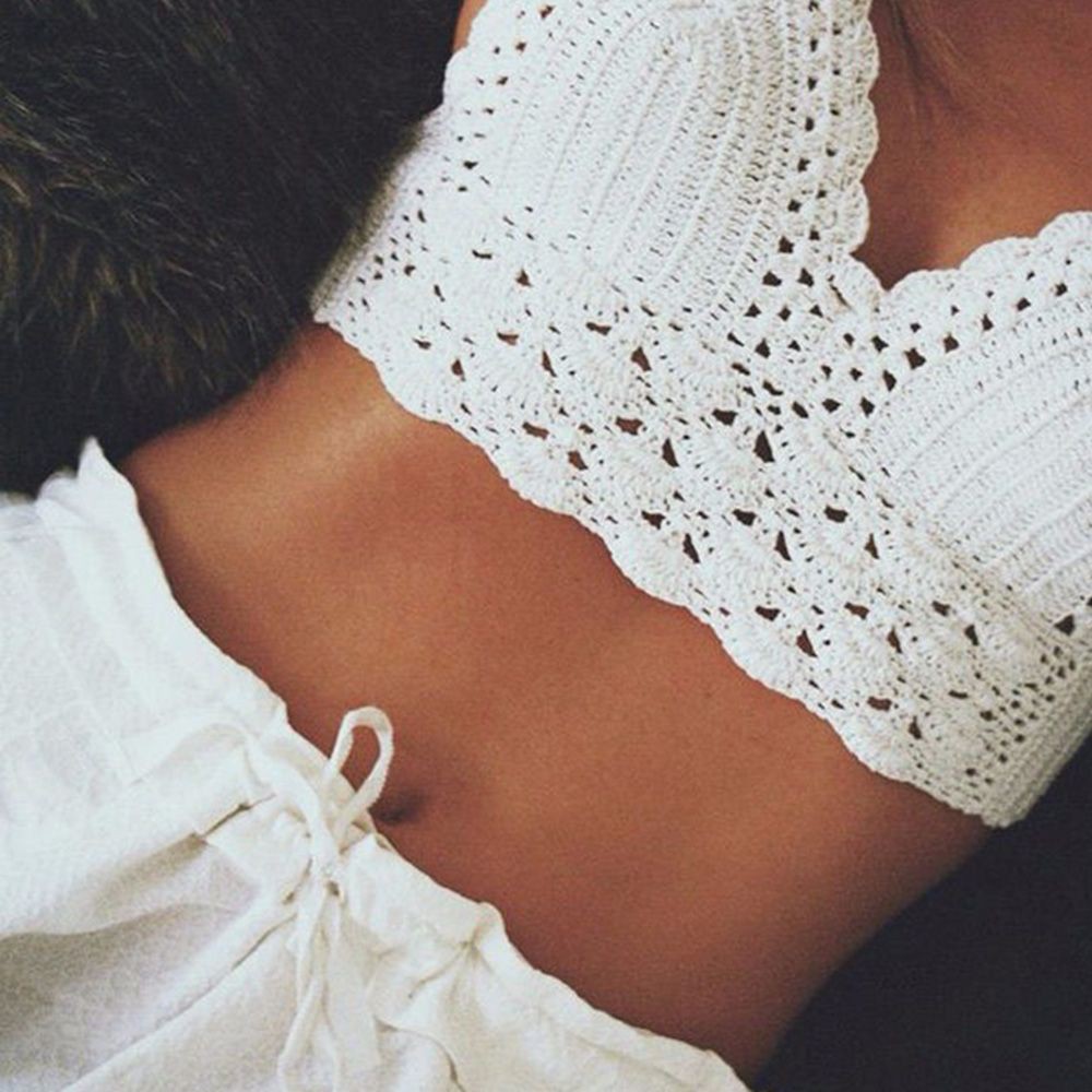 knitted bra