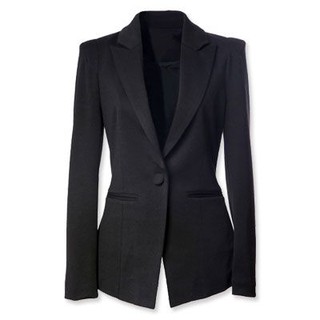 Yasong Women Long Sleeve Linen Feel Casual Work Formal Suit Smart Jacket Blazer