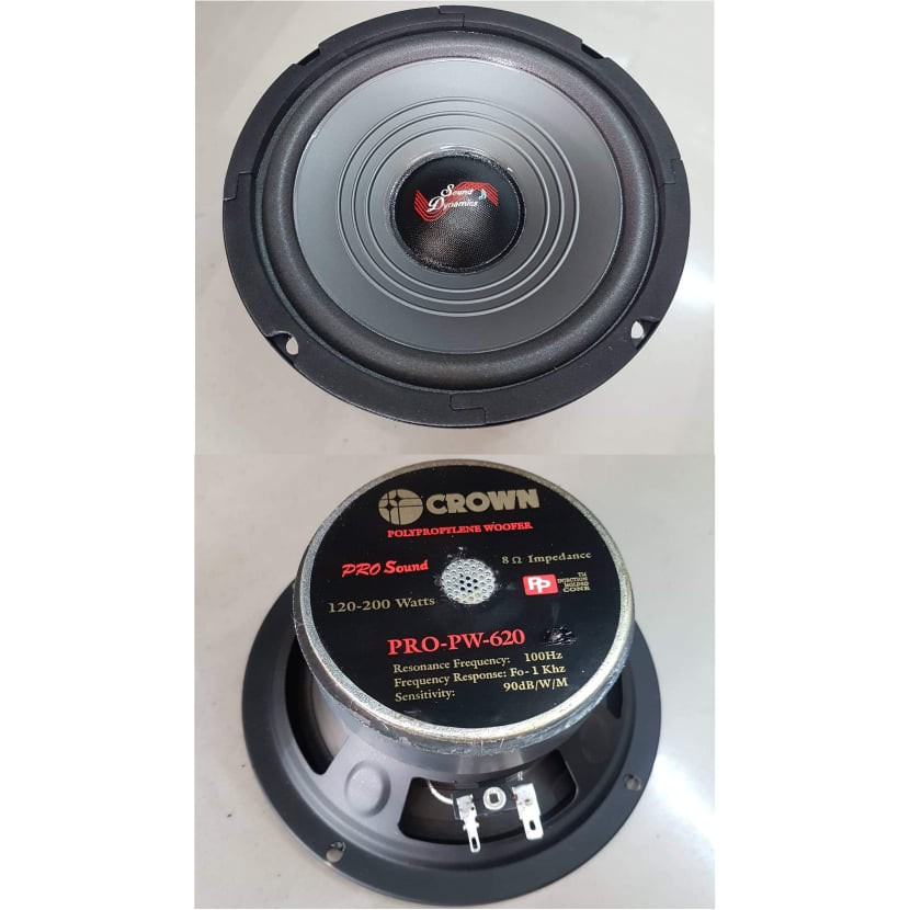 crown woofer speaker