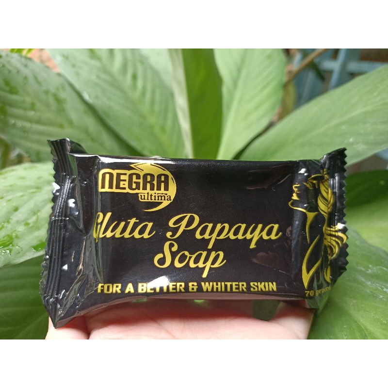 Negra Gluta Papaya Soap Original Shopee Philippines