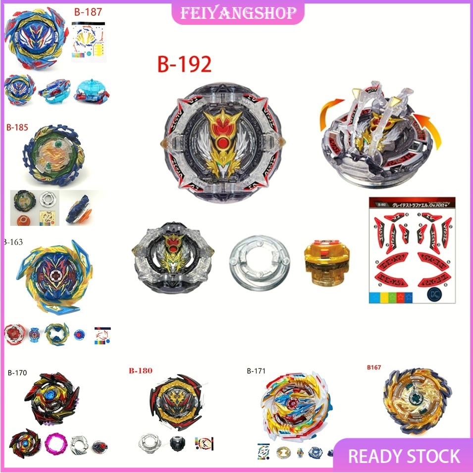 Beyblade Burst B-187 Savior Valkyrie B-192 Greatest Raphael B-185 ...