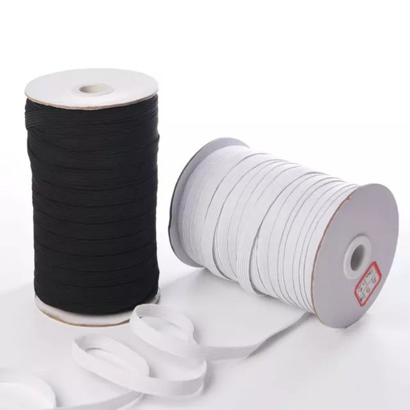 Garter White Black Per Yard | Shopee Philippines