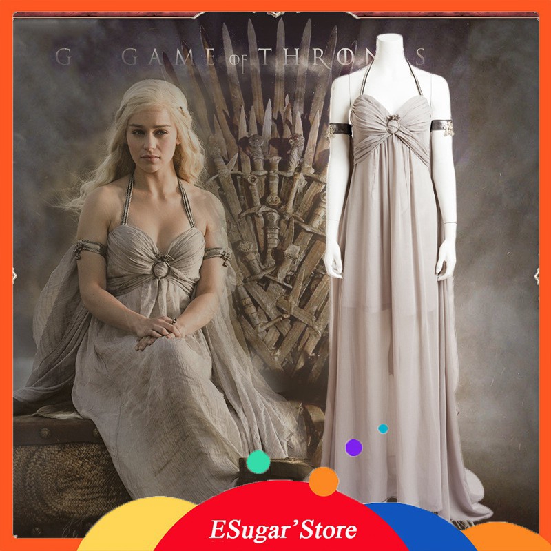 A Song Of Ice And Fire Game Of Thrones Daenerys Targaryen Dress