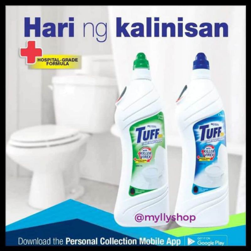 TUFF TOILET BOWL CLEANER 1000ml Shopee Philippines