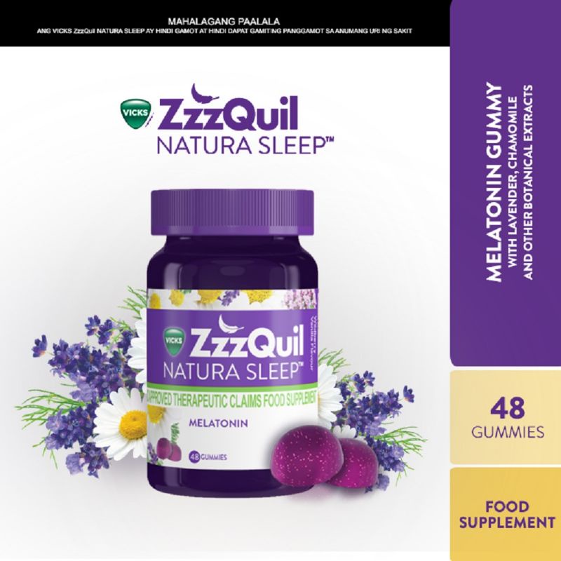 ZZZQUIL MELATONIN GUMMIES (48PCS) Shopee Philippines
