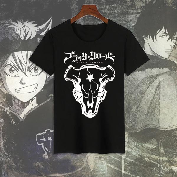 black clover anime t shirt