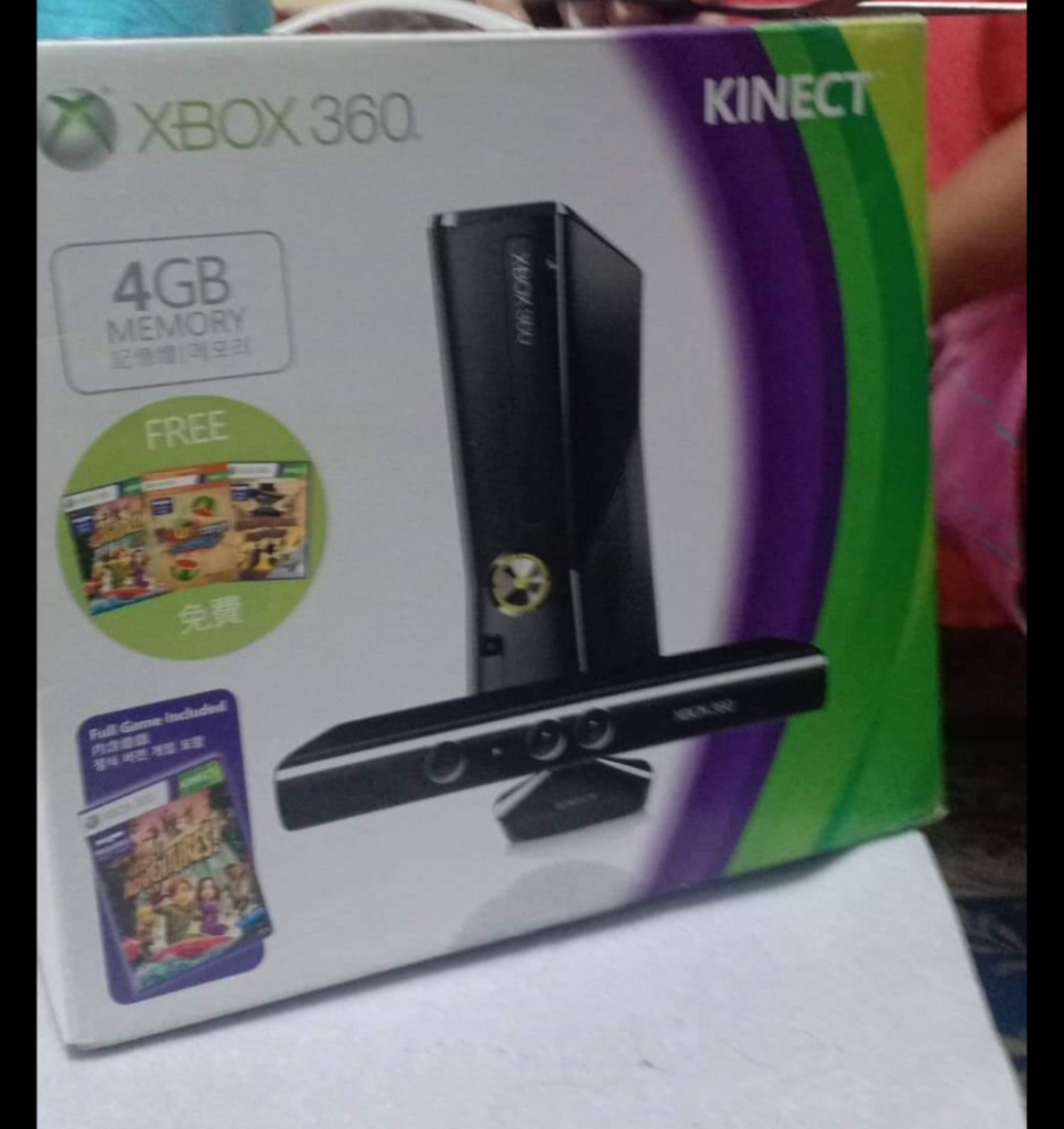 xbox 360 kinect 4gb price