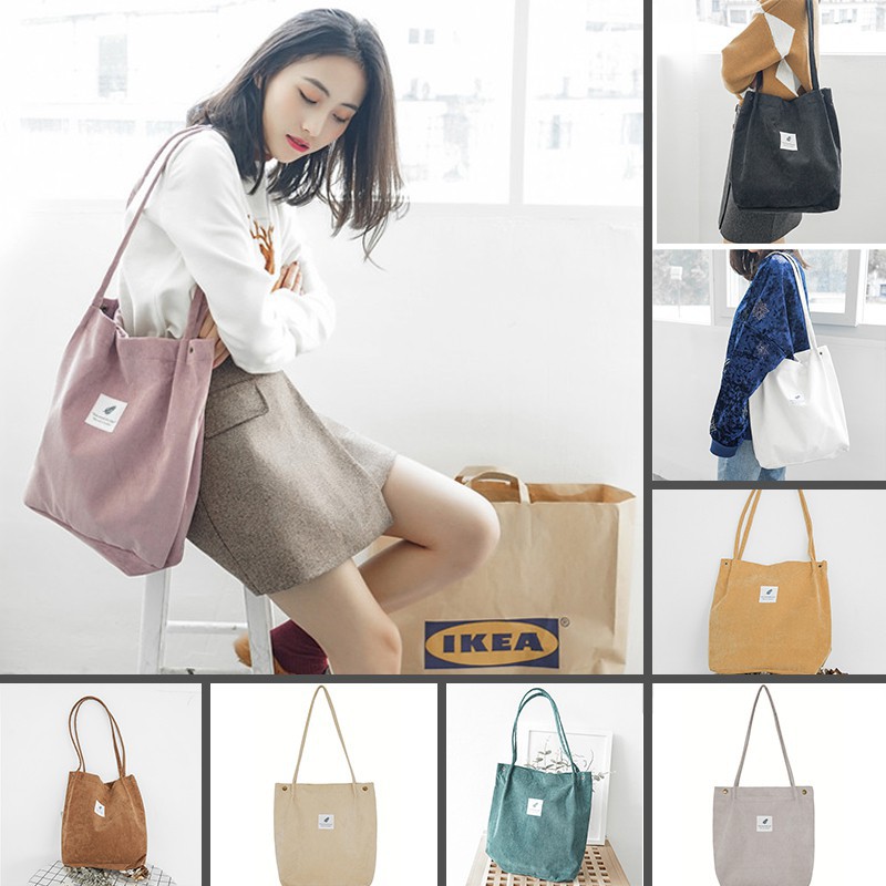 tote bag korea shopee