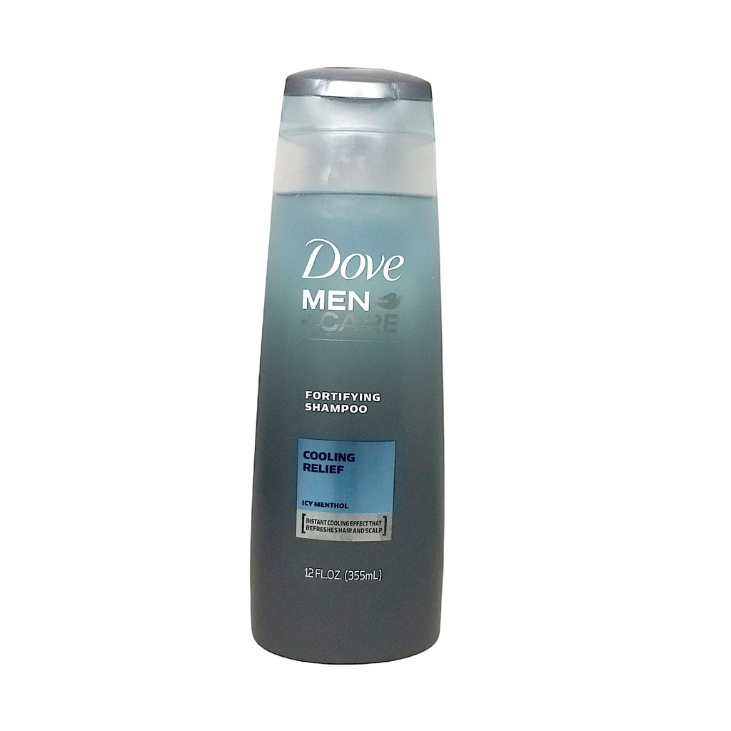 Dove Men+Care Fortifying Shampoo Cooling Relief Icy Menthol 355ml (From