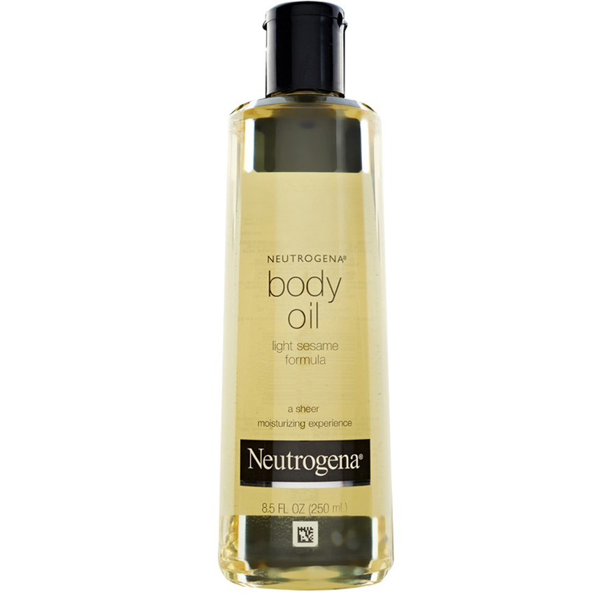 neutrogena moisturizing light sesame body oil