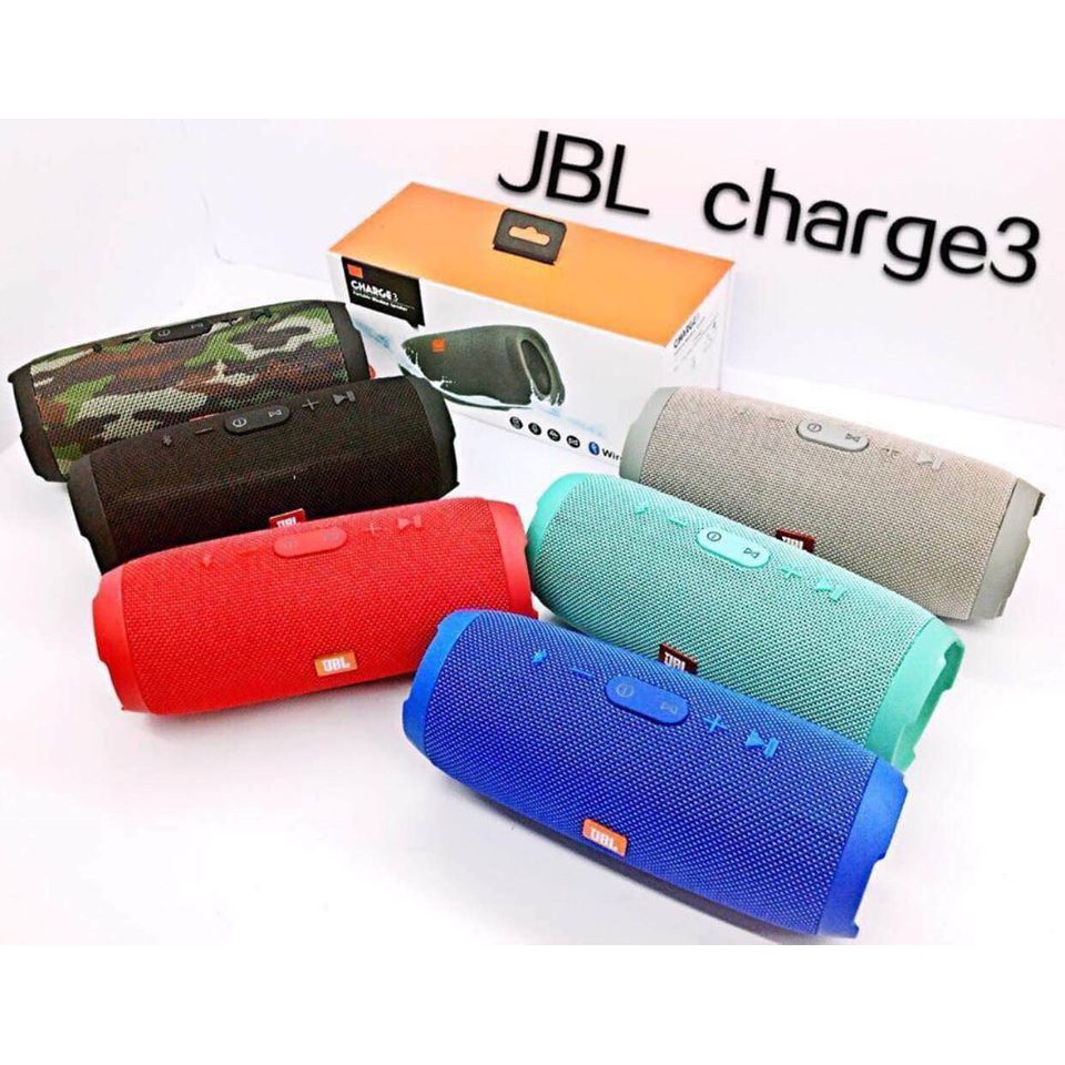 TONG'S BODEGA SALE JBL Charge 3 Waterproof Portable Bluetooth Speaker ...