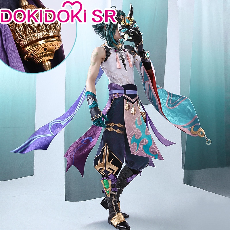 PRE-SALE DokiDoki-SR Game Cosplay Genshin Impact Cosplay Xiao Costume