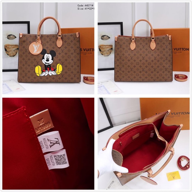 louis vuitton mickey mouse purse