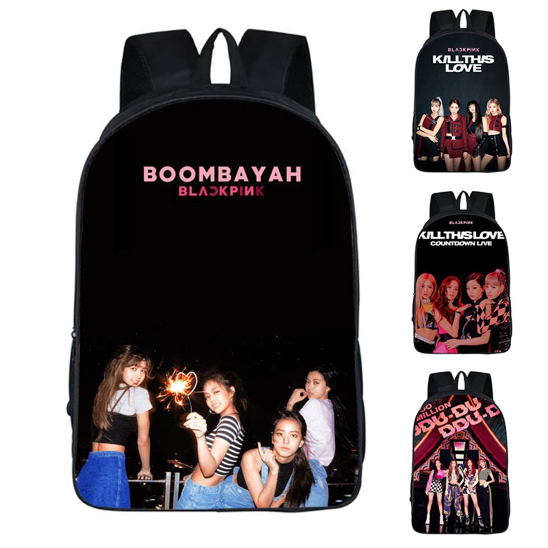 BLACK PINK Star 36 Styles Student Bags 