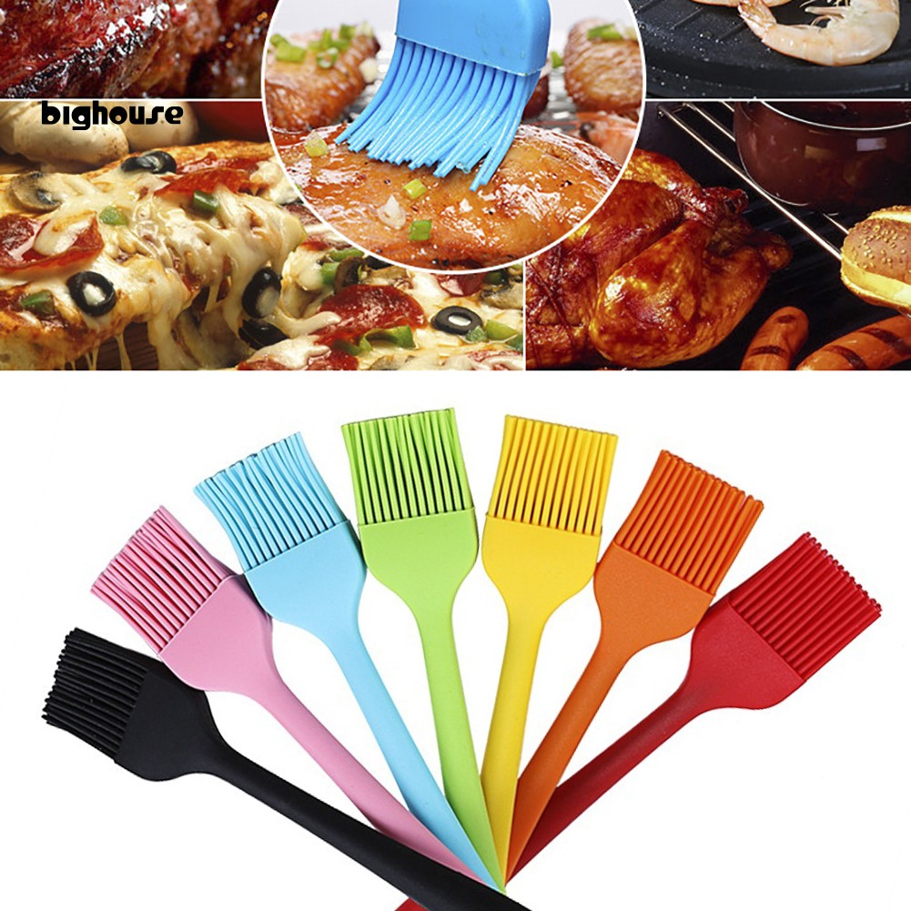 Big_Silicone Cooking Bakeware Bread Pastry Oil BBQ Basting Brush DIY ...