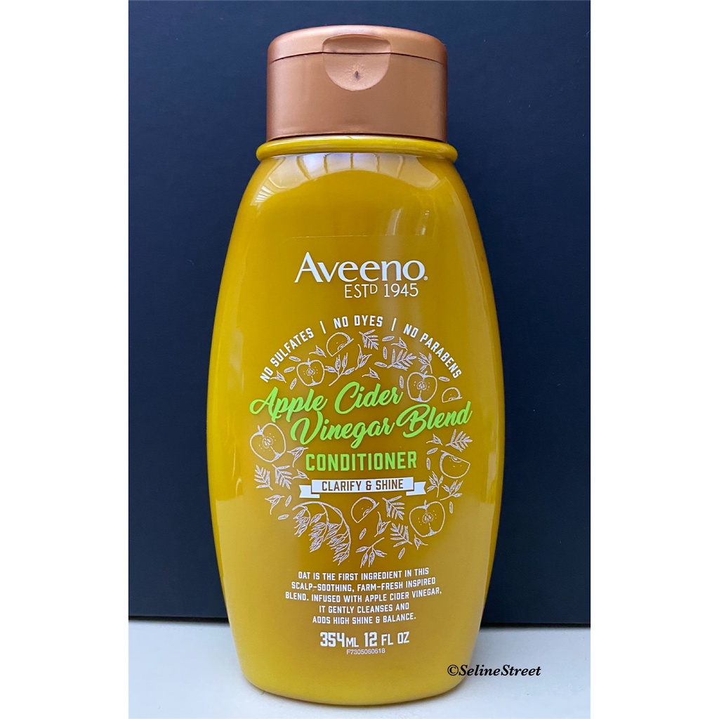 Aveeno Apple Cider Vinegar Blend Conditioner 354ml Shopee Philippines