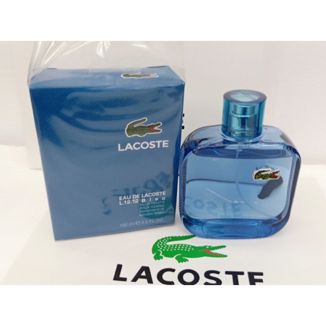 Metafor Beloved gift Lacoste L.12.12 Bleu 100ML Free Paperbag Us Tester Perfume | Shopee  Philippines