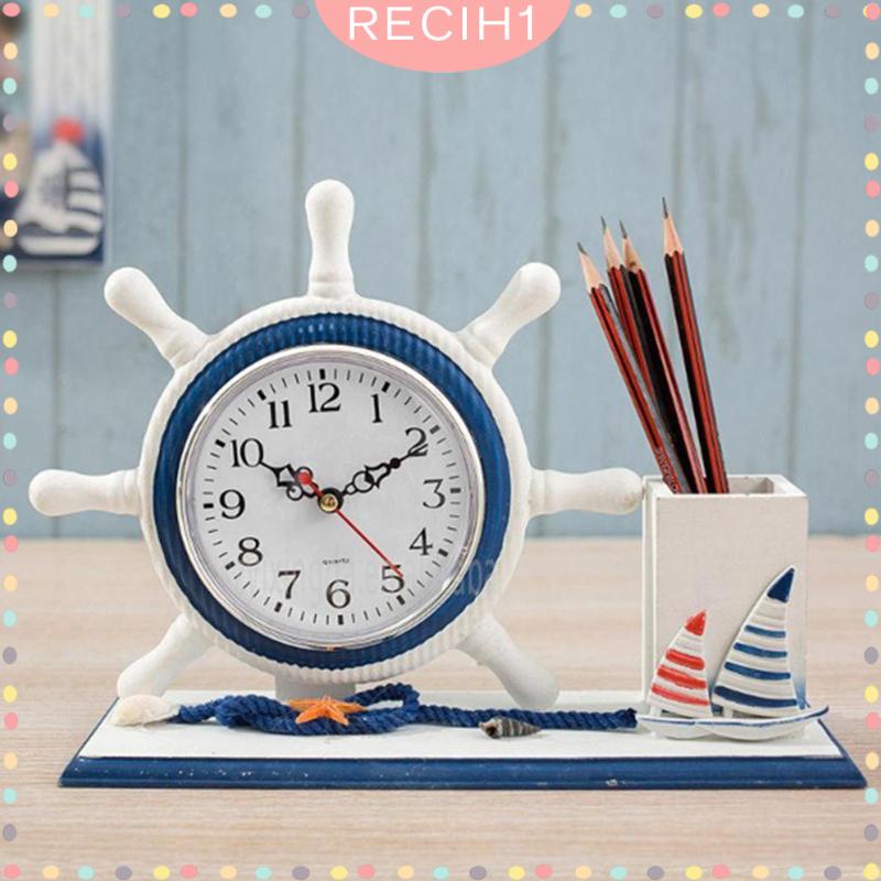 DIY Quartz Clock Movement Mechanism W/ 6 Sets Hands Quartz Clock Motor Kit Replacement Repair Tool for School Office Kitchen Home Classroom