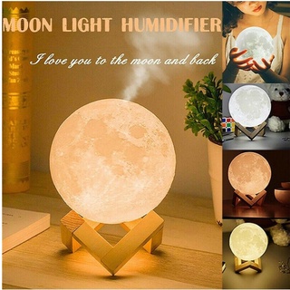 Air Humidifier 880ML Diffuser Aroma Essential Oil USB Ultrasonic Purifier Night Moon Light