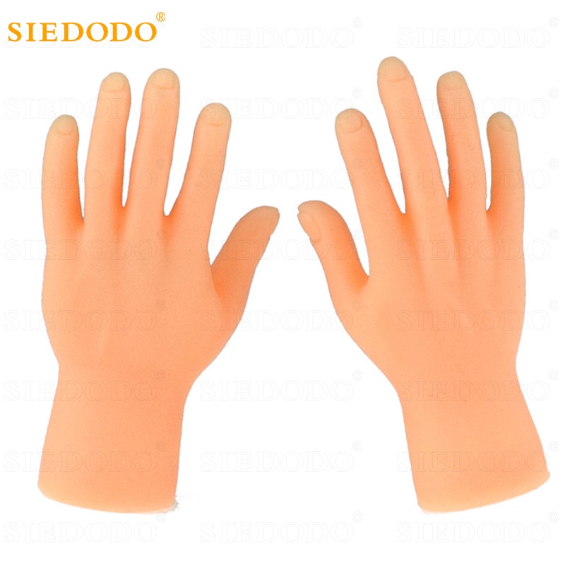 Siedodo Cat Toys Pet Tiktok Funny Cat Toy Rubber Hands Finger Cap Kitten Cat Toy Meme Pet Toys #9