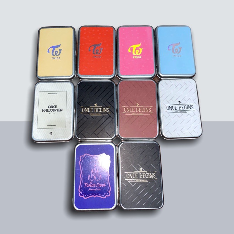 Twice Photocard Sets Once Begins Once Halloween Twiceland Encore Fantasy Park Photocard Set Shopee Philippines