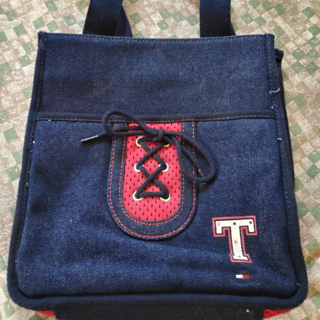 tommy hilfiger denim bag