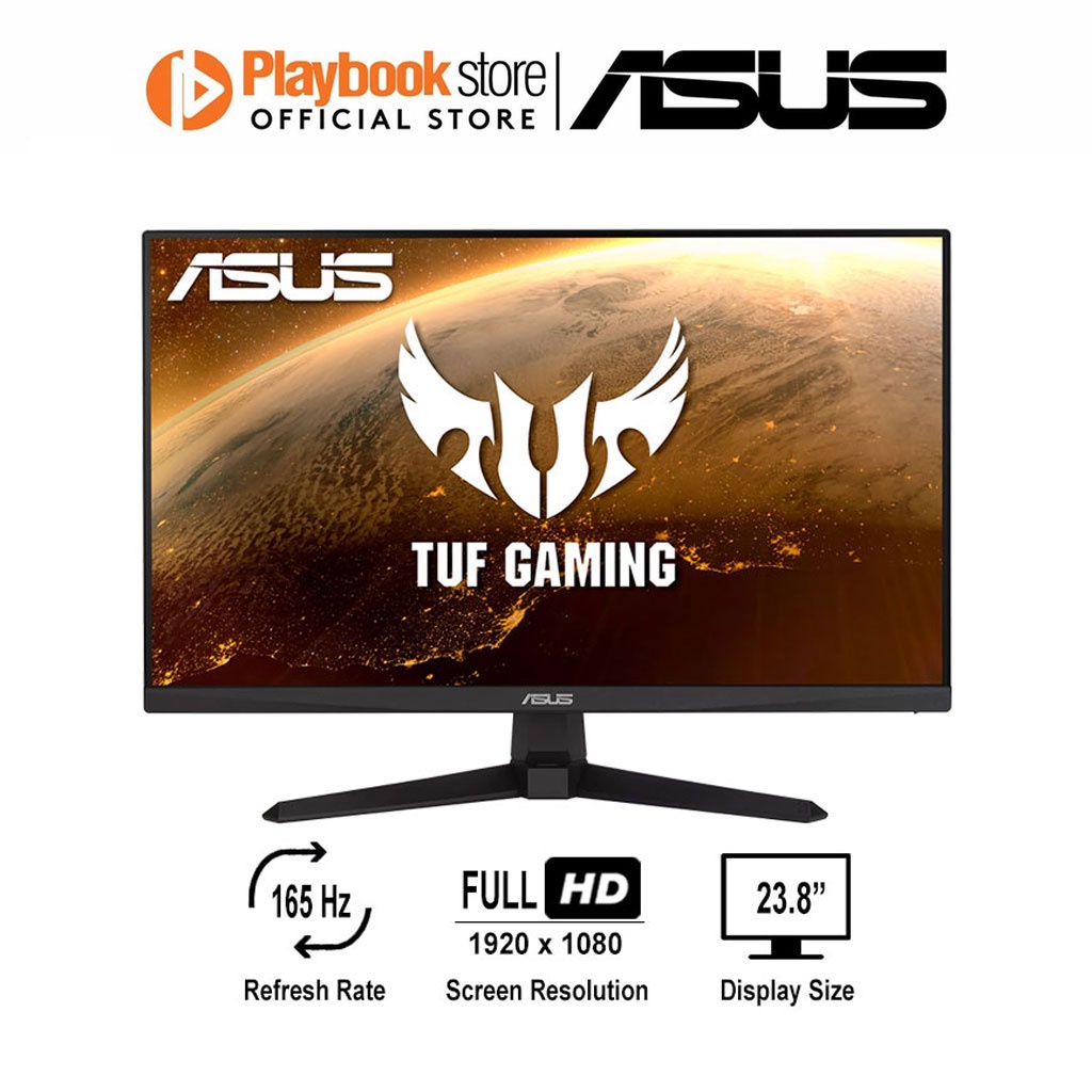 Asus TUF Gaming VG247Q1A 23 8 Inch Full HD 1920 X 1080 165Hz FreeSync Gaming Monitor Shopee 