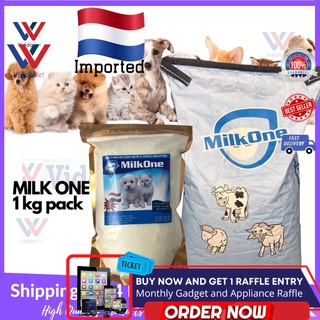 1-kg MILK ONE - Goat's milk replacer for Pets / Animals Dogs Cats, Rabbits, puppies, kitten Viddavet