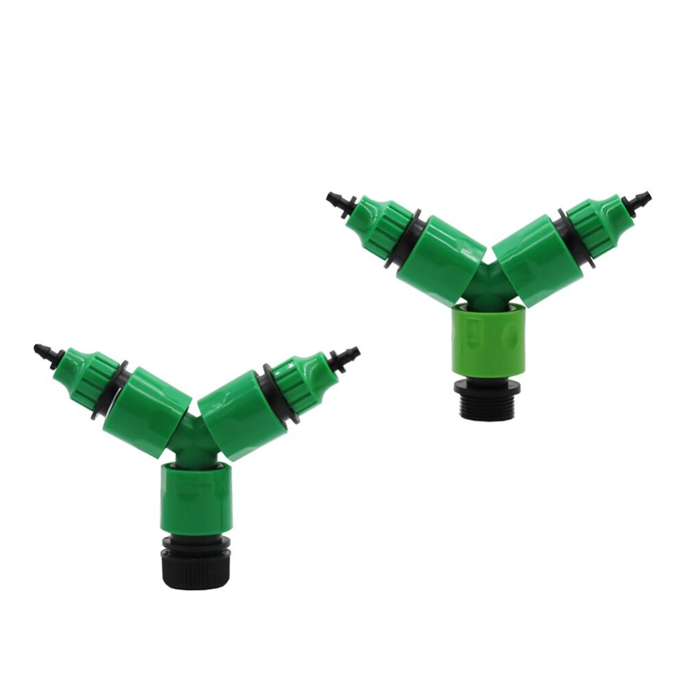 2pcs 3 Way 4 7mm Hose Splitter Y Quick Connector Drip Irrigation Adapter Shopee Philippines