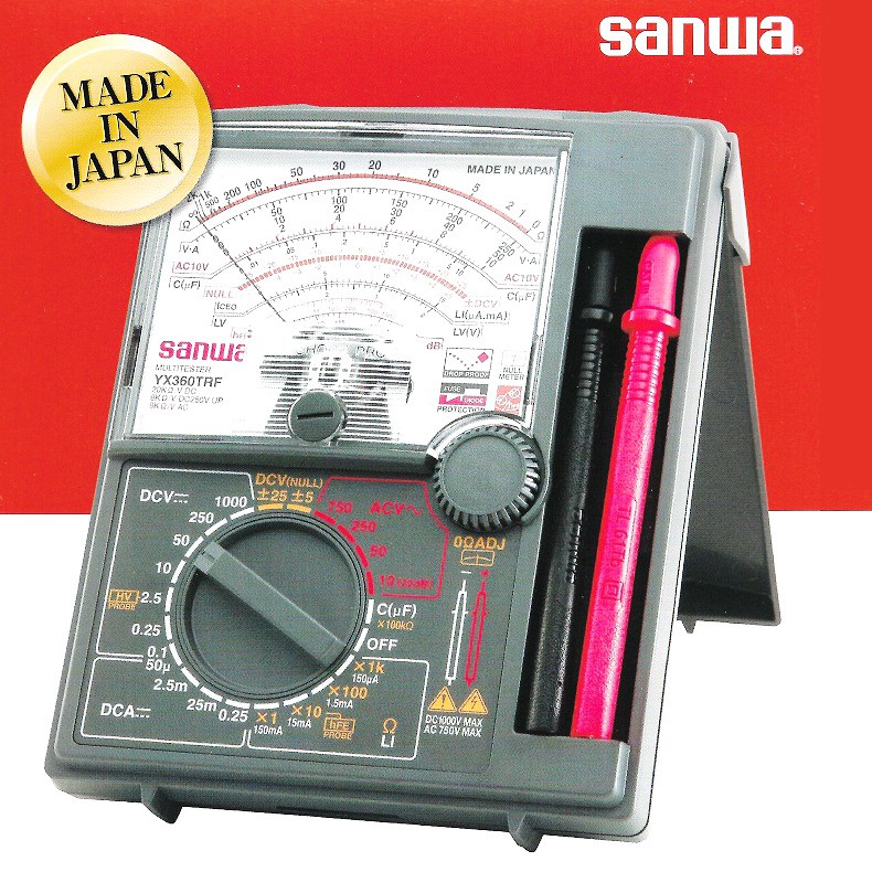 Sanwa YX360TRF Analog Drop Proof Multimeter Multitester MADE IN JAPAN
