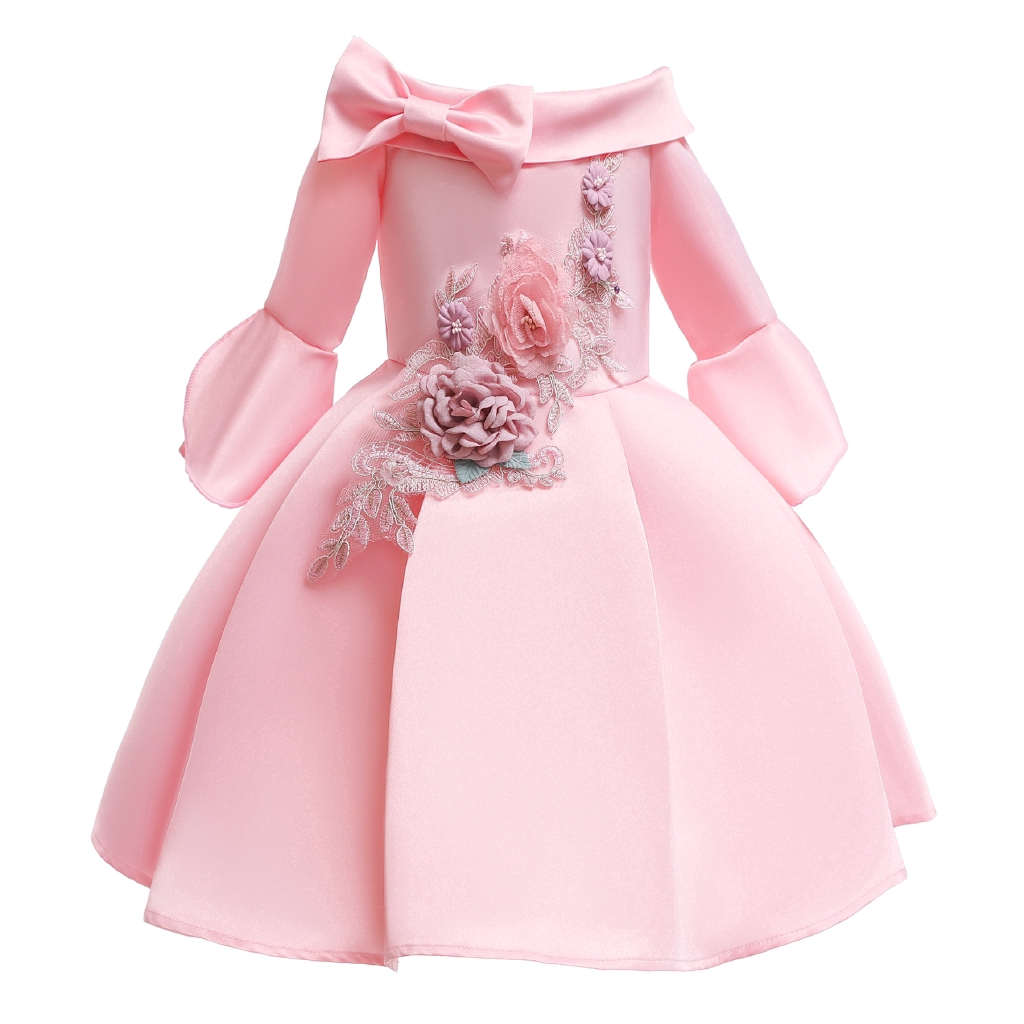 flower girl princess dress