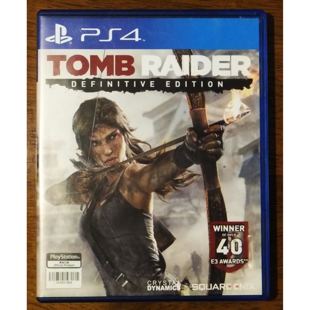 Ps4 Games Tomb Raider Definitive Edition Shopee Philippines