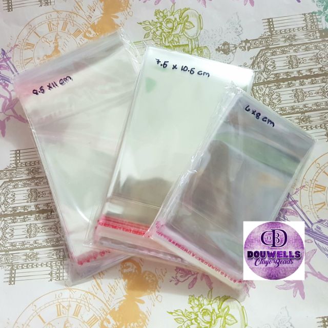 PLASTIC PACKAGING RESEALABLE PLASTIC STICKER 100Pcs Shopee Philippines