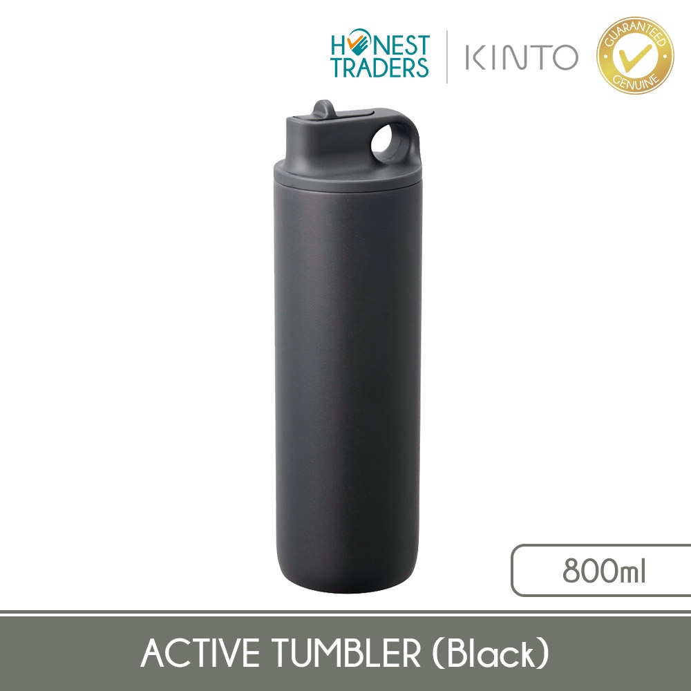 Kinto Active Tumbler Black 800Ml 20292 Shopee Philippines