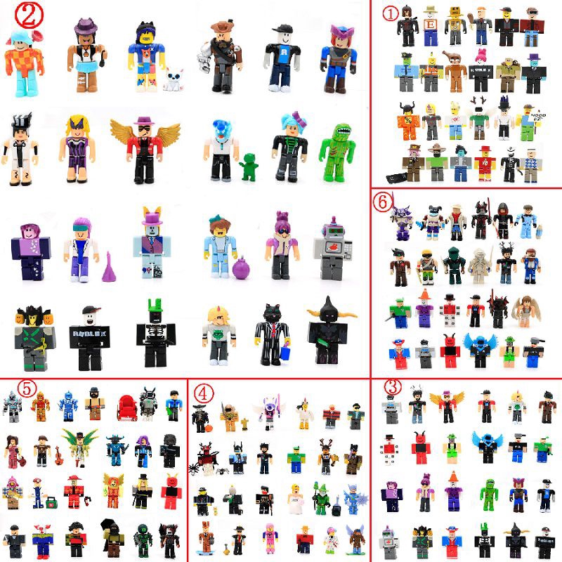 24pcs/set Roblox Robot Games Roblox World Action Figure Toy Collection ...