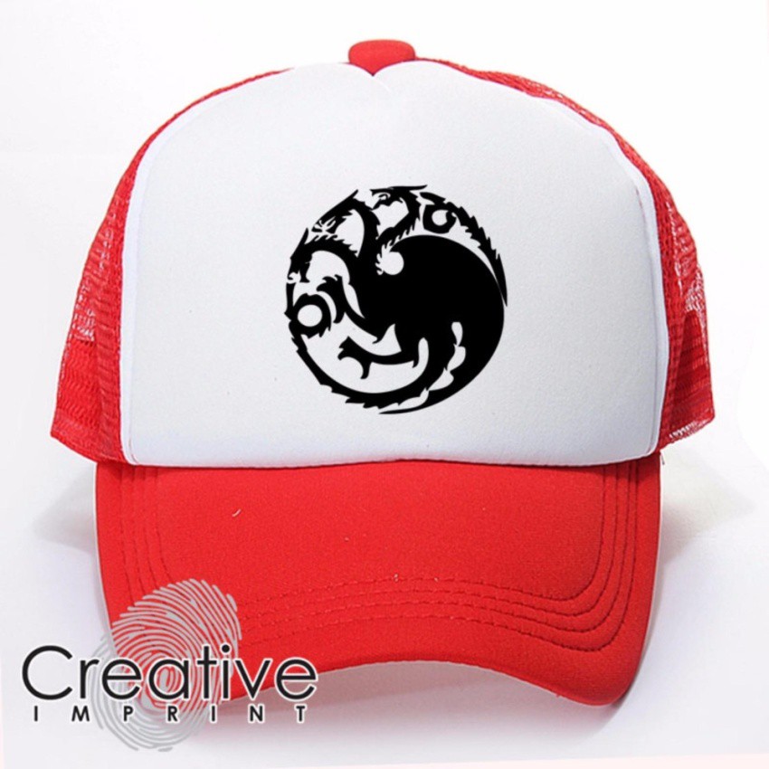 trucker cap red