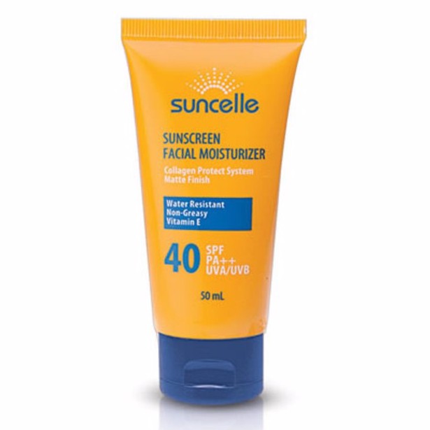 Suncelle Sunscreen Facial Moisturizer with SPF 40 50 ml. Shopee