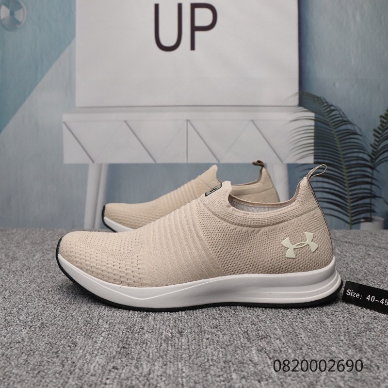 under armour laceless sneakers